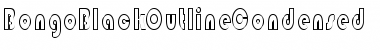 Download BongoBlackOutlineCondensed Font Download BongoBlackOutlineCondensed Font