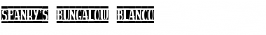 Download spanky's bungalow blanco Font Download spanky's bungalow blanco Font