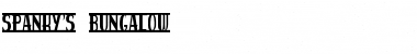 Download spanky's bungalow Font Download spanky's bungalow Font