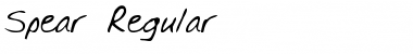 Download Spear Font Download Spear Font