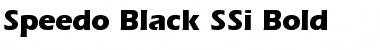 Download Speedo Black SSi Font Download Speedo Black SSi Font
