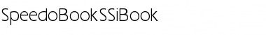 Download Speedo Book SSi Font Download Speedo Book SSi Font