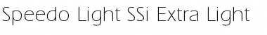 Download Speedo Light SSi Font Download Speedo Light SSi Font