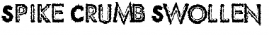 Download Spike Crumb Swollen Font Download Spike Crumb Swollen Font