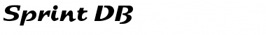 Download Sprint DB Font Download Sprint DB Font