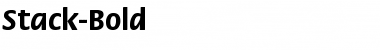Download Stack-Bold Font Download Stack-Bold Font