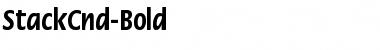Download StackCnd-Bold Font Download StackCnd-Bold Font