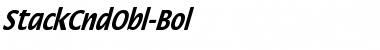 Download StackCndObl-Bol Font Download StackCndObl-Bol Font