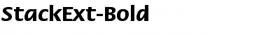 Download StackExt-Bold Font Download StackExt-Bold Font