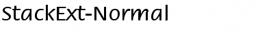 Download StackExt-Normal Font Download StackExt-Normal Font