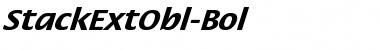 Download StackExtObl-Bol Font Download StackExtObl-Bol Font