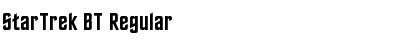 Download StarTrek BT Font Download StarTrek BT Font