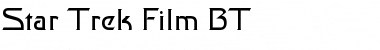 Download StarTrek Film BT Font Download StarTrek Film BT Font