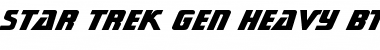 Download StarTrekGen Hv BT Font Download StarTrekGen Hv BT Font