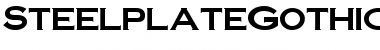 Download SteelplateGothicBold Font Download SteelplateGothicBold Font