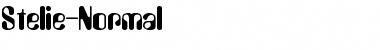 Download Stelie-Normal Font Download Stelie-Normal Font