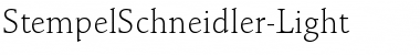 Download StempelSchneidler-Light Font Download StempelSchneidler-Light Font