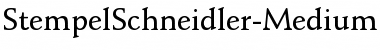 Download StempelSchneidler-Medium Font Download StempelSchneidler-Medium Font
