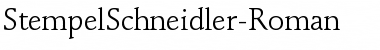 Download StempelSchneidler-Roman Font Download StempelSchneidler-Roman Font