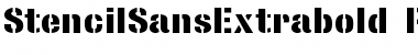 Download StencilSansExtrabold Font Download StencilSansExtrabold Font