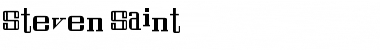 Download Steven Saint Font Download Steven Saint Font