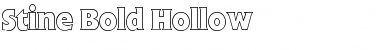 Download Stine Bold Hollow Font Download Stine Bold Hollow Font