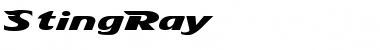 Download StingRay Font Download StingRay Font