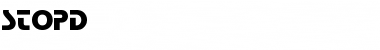 Download StopD Font Download StopD Font