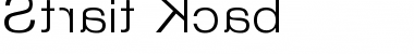 Download Strait Kcab Font Download Strait Kcab Font