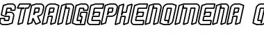 Download StrangePhenomena Outlined Font Download StrangePhenomena Outlined Font