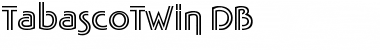 Download TabascoTwin DB Font Download TabascoTwin DB Font