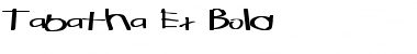 Download Tabatha Ex bold Font Download Tabatha Ex bold Font