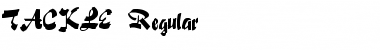 Download TACKLE Font Download TACKLE Font