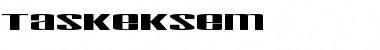 Download Taskeksem Font Download Taskeksem Font