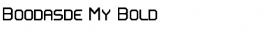 Download Boodas.de | My | Bold Font Download Boodas.de | My | Bold Font