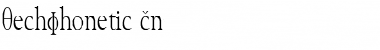 Download TechPhonetic Cn Font Download TechPhonetic Cn Font