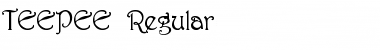 Download TEEPEE Font Download TEEPEE Font