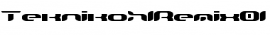 Download TeknikohlRemix01 Font Download TeknikohlRemix01 Font