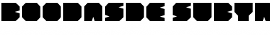 Download BOODAS.DE | Subtract Font Download BOODAS.DE | Subtract Font