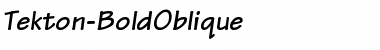 Download Tekton-BoldOblique Font Download Tekton-BoldOblique Font
