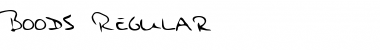 Download Boods Font Download Boods Font