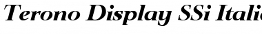Download Terono Display SSi Font Download Terono Display SSi Font
