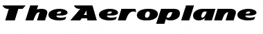 Download The Aeroplane Flies High Font Download The Aeroplane Flies High Font