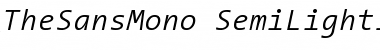Download TheSansMono Font Download TheSansMono Font