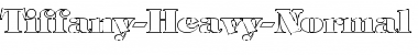 Download Tiffany-Heavy-Normal Hollow Font Download Tiffany-Heavy-Normal Hollow Font