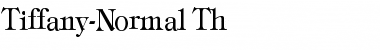Download Tiffany-Normal Th Font Download Tiffany-Normal Th Font