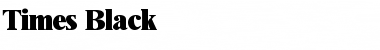Download Times-Black Font Download Times-Black Font