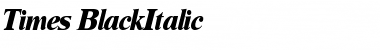 Download Times-BlackItalic Font Download Times-BlackItalic Font