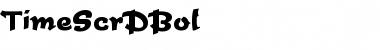 Download TimeScrDBol Font Download TimeScrDBol Font
