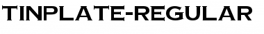 Download TinPlate Font Download TinPlate Font